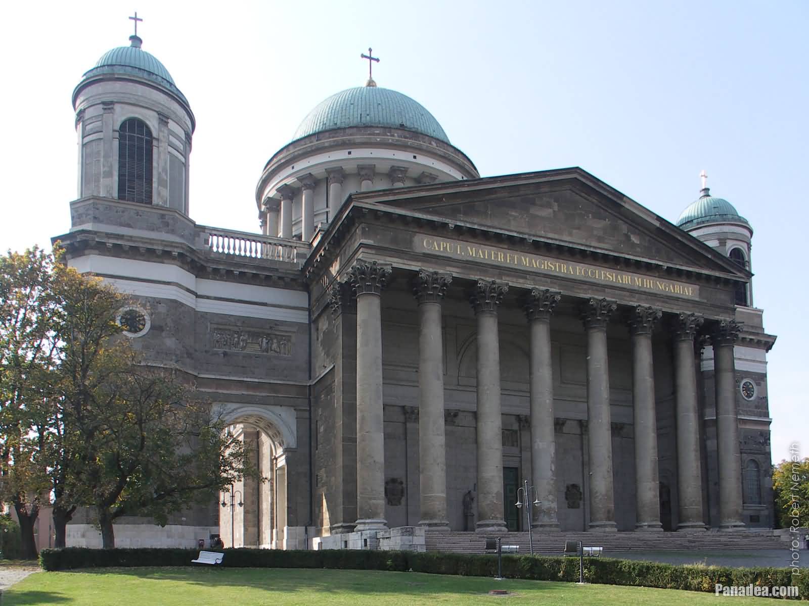 The Monumental Esztergom Basilica Building