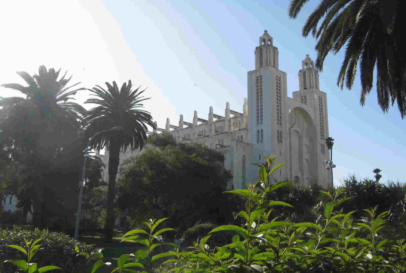 The Sacred Casablanca Cathedral In Morocco