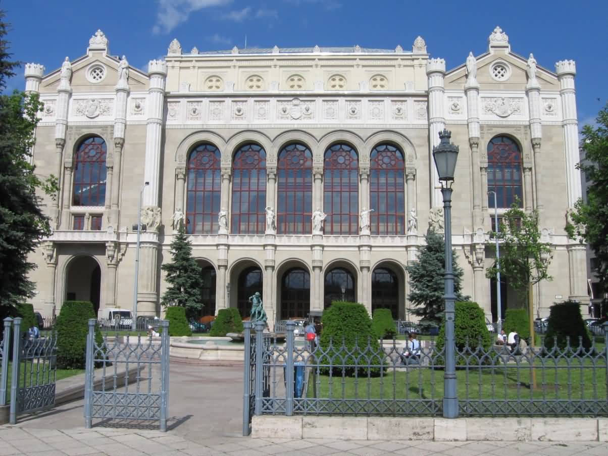 The Vigadó Concert Hall In Budapest