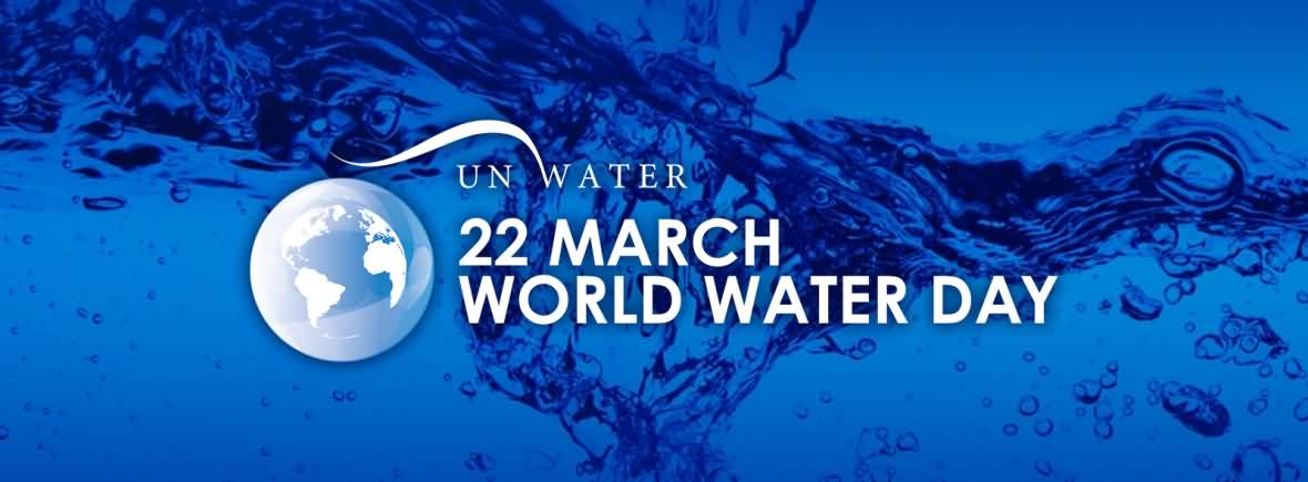 UN Water 22 March World Water Day Facebook Cover Picture