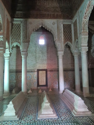 View Of Tombs Inside The Koutoubia Mosque