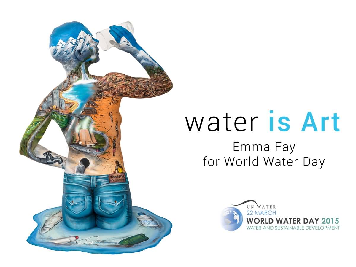 Water Is Art Emma Fay For World Water Day