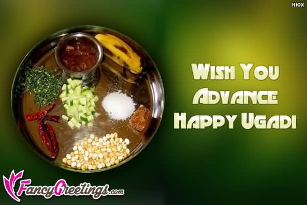Wish You Advance Happy Ugadi