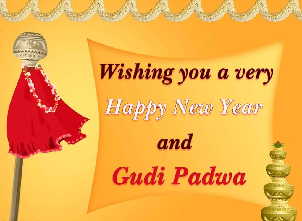 Wishing You A Very Happy New Year And Gudi Padwa