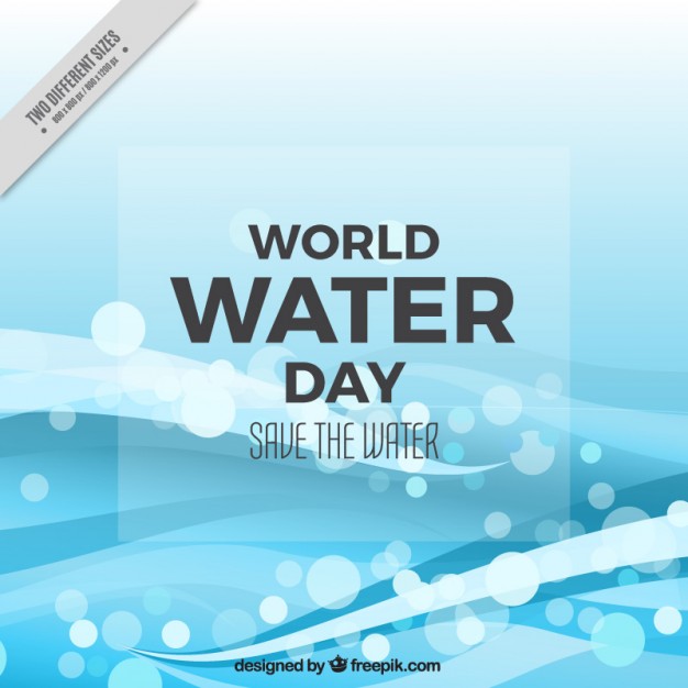 World Water Day Save The Water Greeting Card