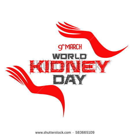 9th March World Kidney Day Illustration
