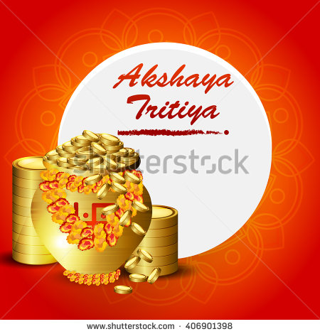 Akshaya Tritiya Greeting Card