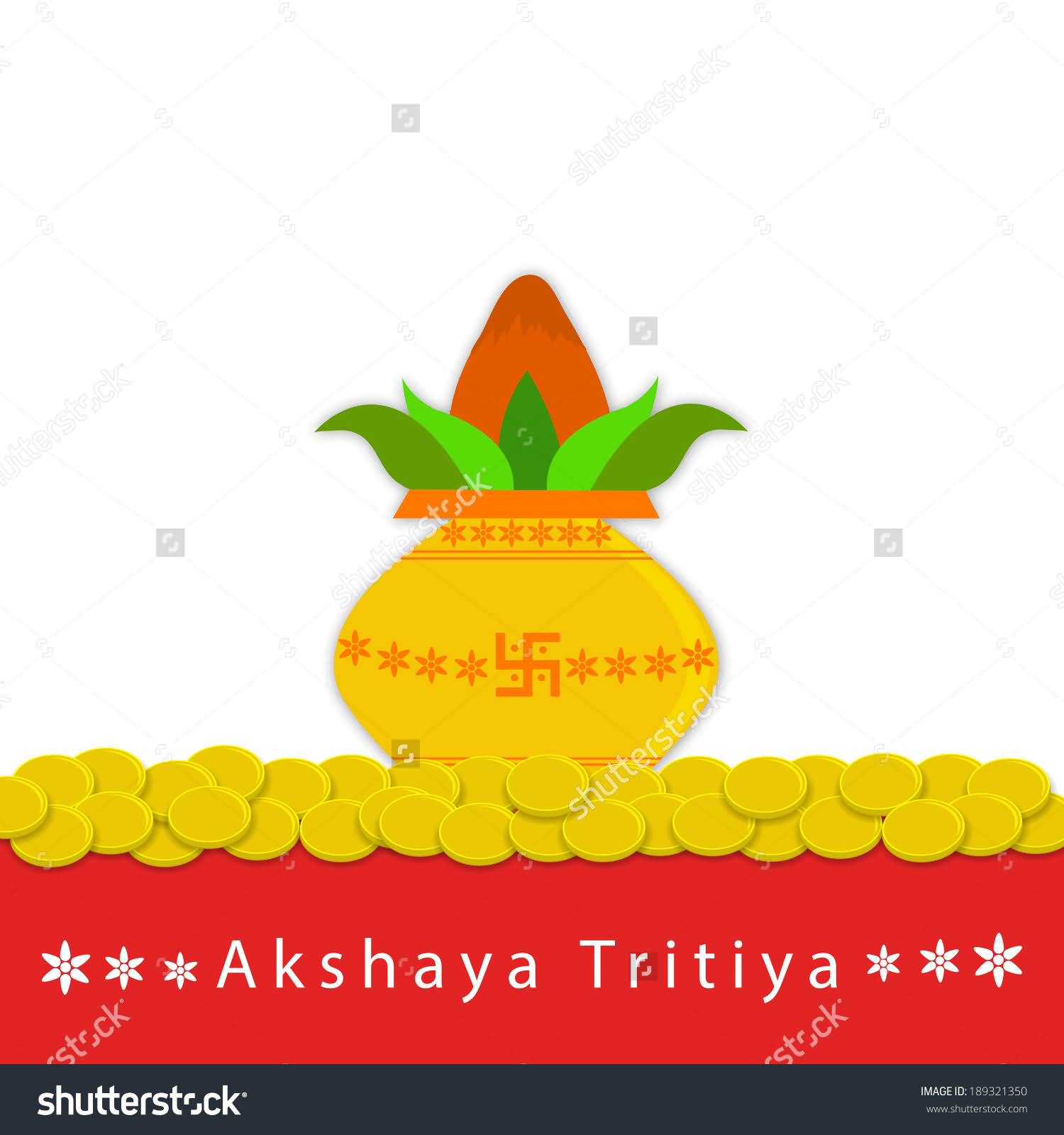 Akshaya Tritiya Kalash Illustration