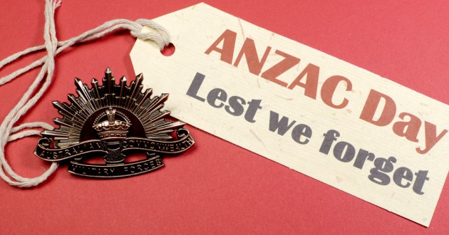 Anzac Day Lest We Forget Tag