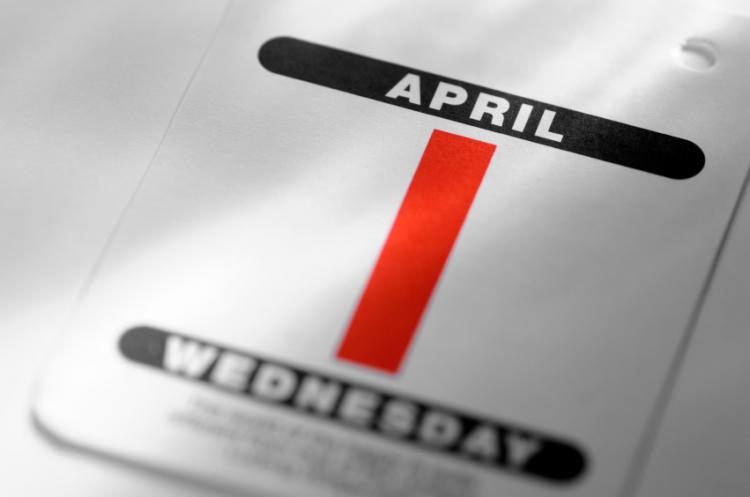 April 1 Fools Day Calendar