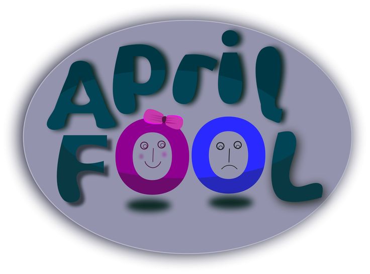 April Fool Day Sticker