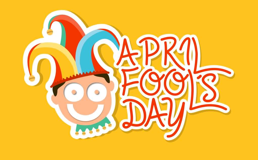 April Fools Day Clown Face Greeting Card