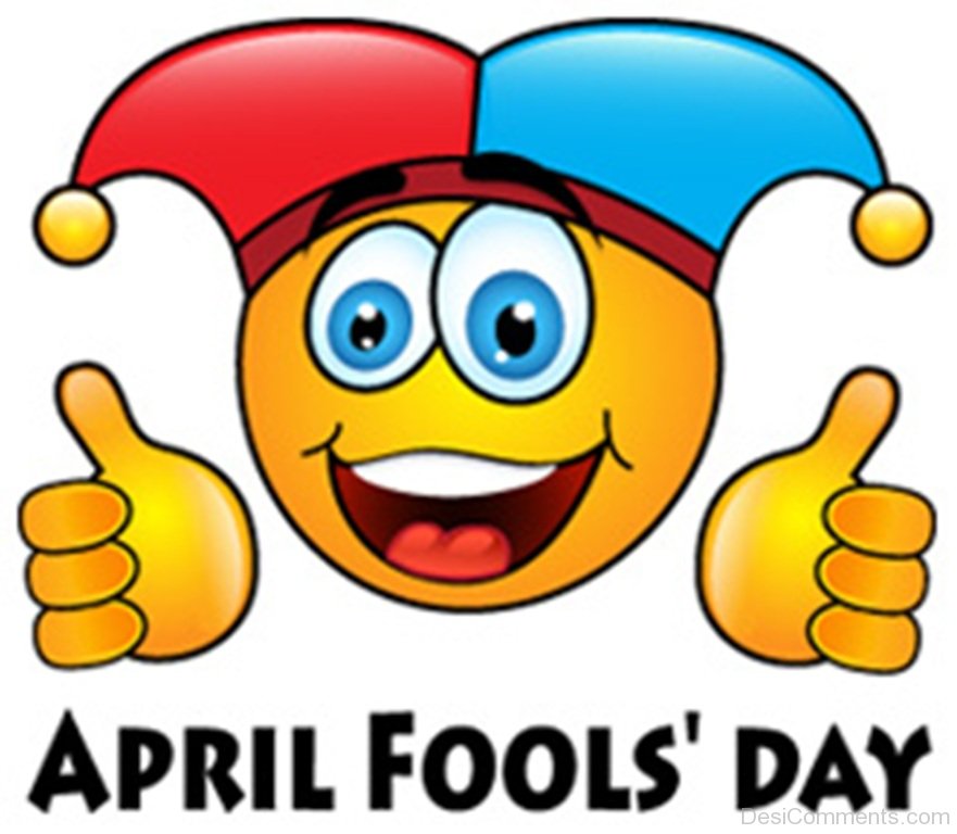 April Fools Day Clown Face Smiley Picture