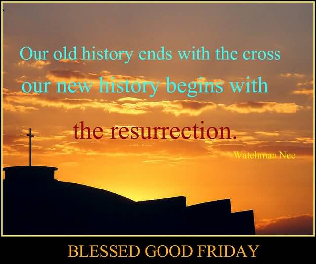 Blessed Good Friday Quote Card