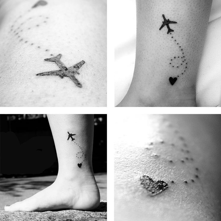 30+ Awesome Airplane Tattoos Collection