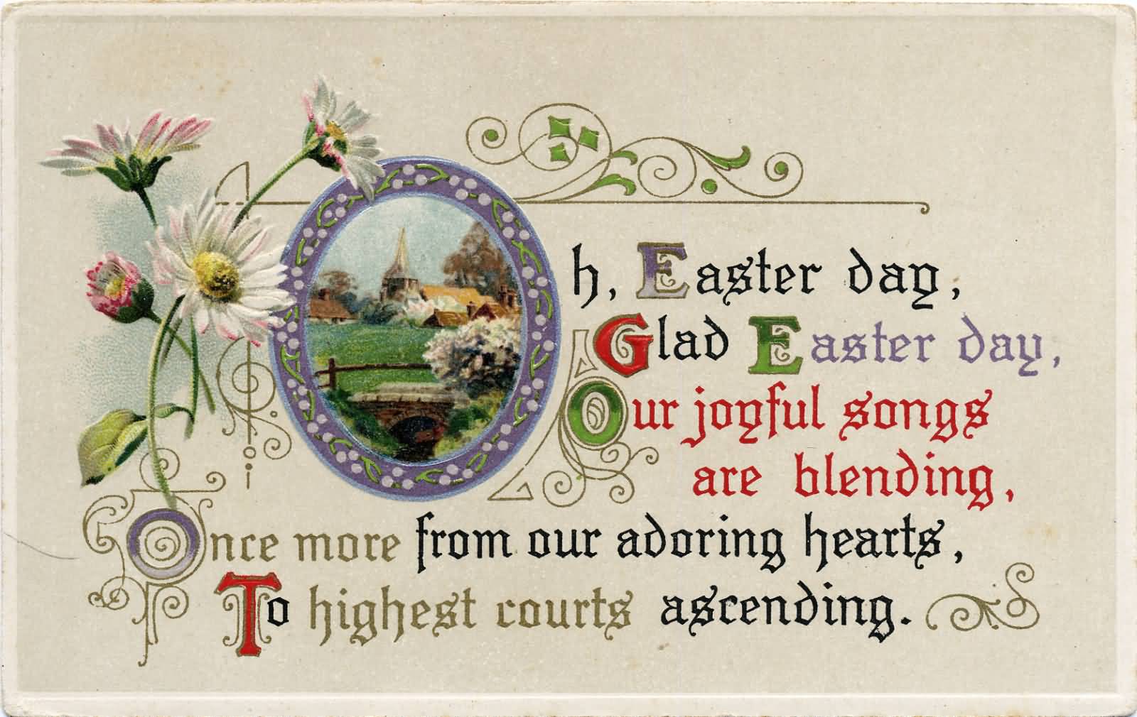 Easter Day Wishes Card