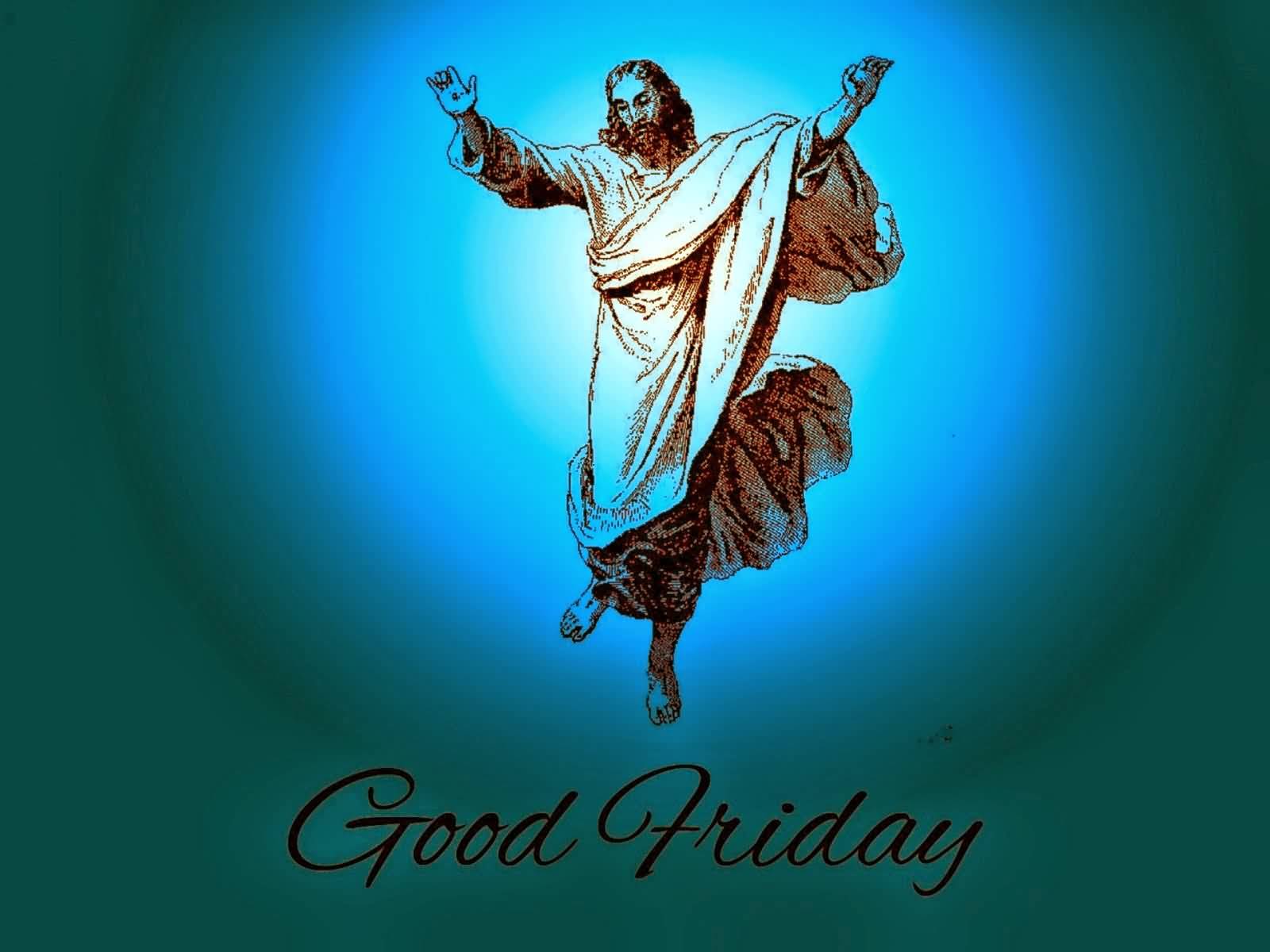 Good Friday Jesus Christ Greeting Card