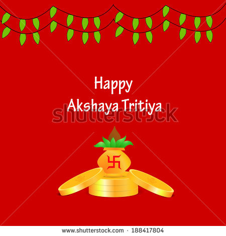 Happy Akshaya Tritiya Card