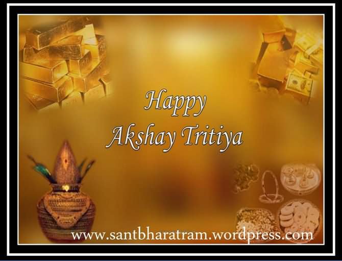 Happy Akshaya Tritiya Wishes Card