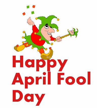 Happy April Fools Day Animated Dancing Clown