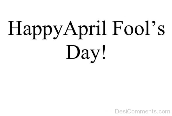 Happy April Fool’s Day Card