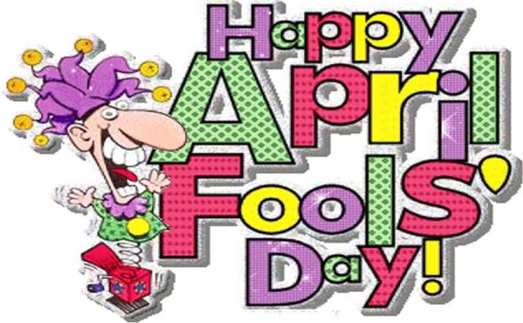 Happy April Fools Day Colorful Wishes Picture