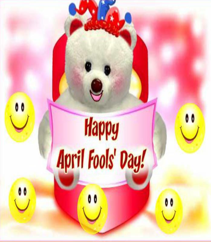 Happy April Fools Day Teddy Bear
