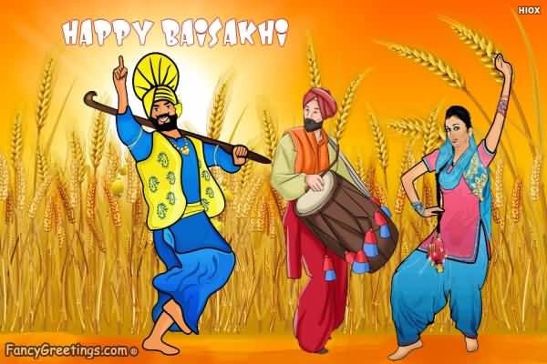 Happy Baisakhi Punjabi People