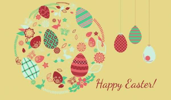 Happy Easter 2017 Greeting Card