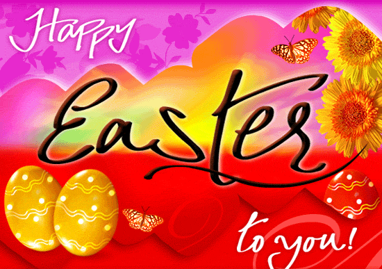 Happy Easter To You Animated Ecard