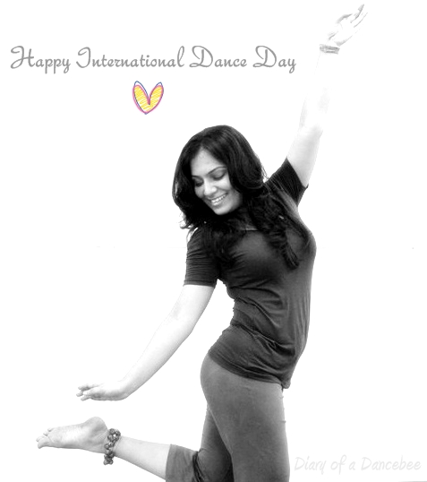 Happy International Dance Day Dancing Girl Picture