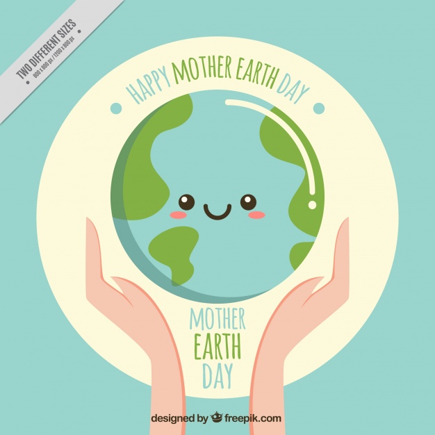 Happy Mother Earth Day Illustration