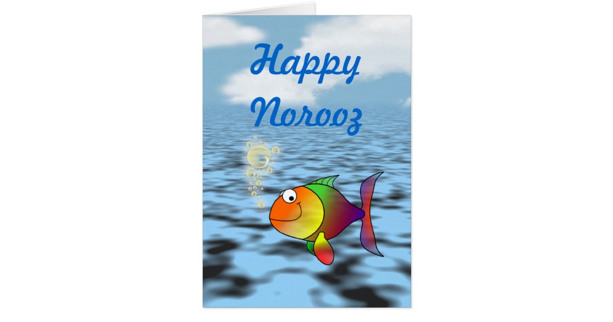 Happy Norooz Fish Card