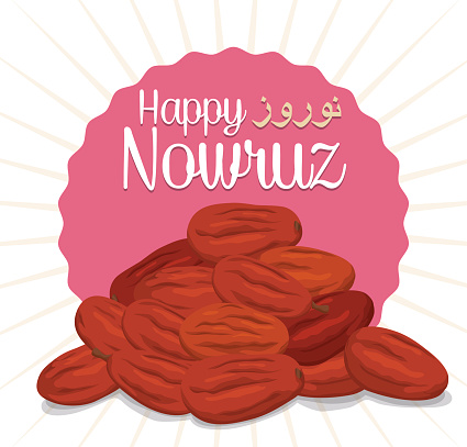Happy Nowruz Dried Fruits Card
