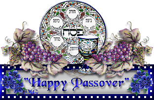 Happy Passover Glitter Ecard