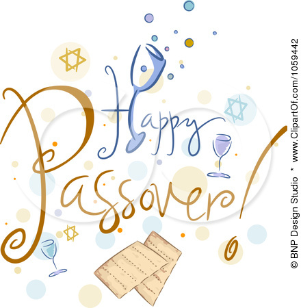 Happy Passover Illustration Card