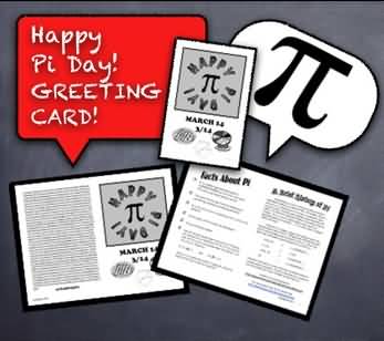 Happy Pi Day Greeting Card