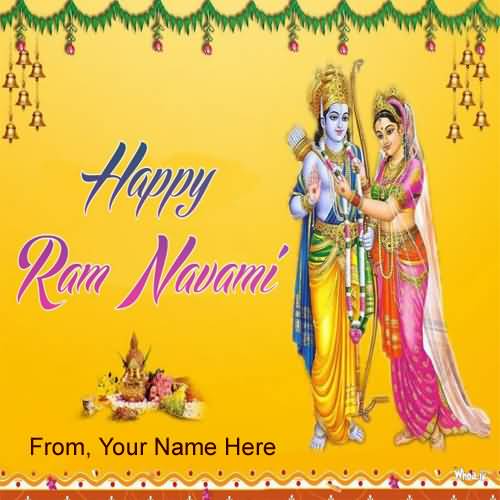 Happy Ram Navami Card