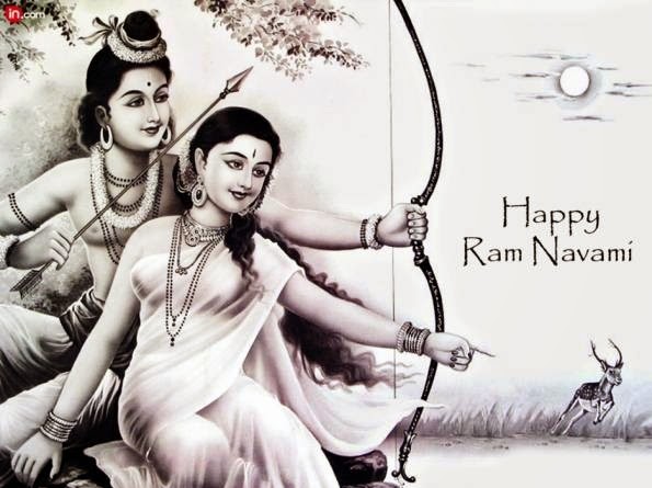 Happy Ram Navami Ram And Sita Picture
