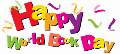 Happy World Book Day Colorful Text