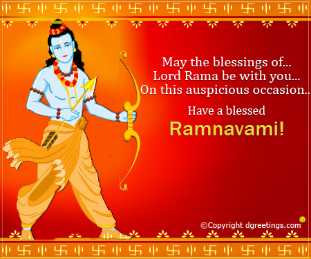 Have A Blessed Ram Navami Card