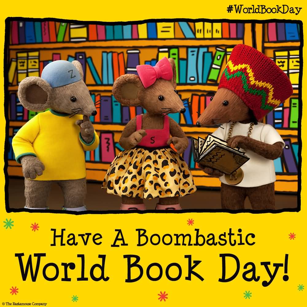 Have A Boombastic World Book Day Poster