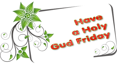 Have A Holy Good Friday Glitter Ecard