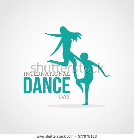 International Dance Day 2017 Dancing Couple Illustration