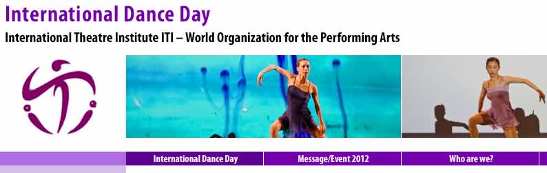 International Dance Day World Organization For The Performing Arts
