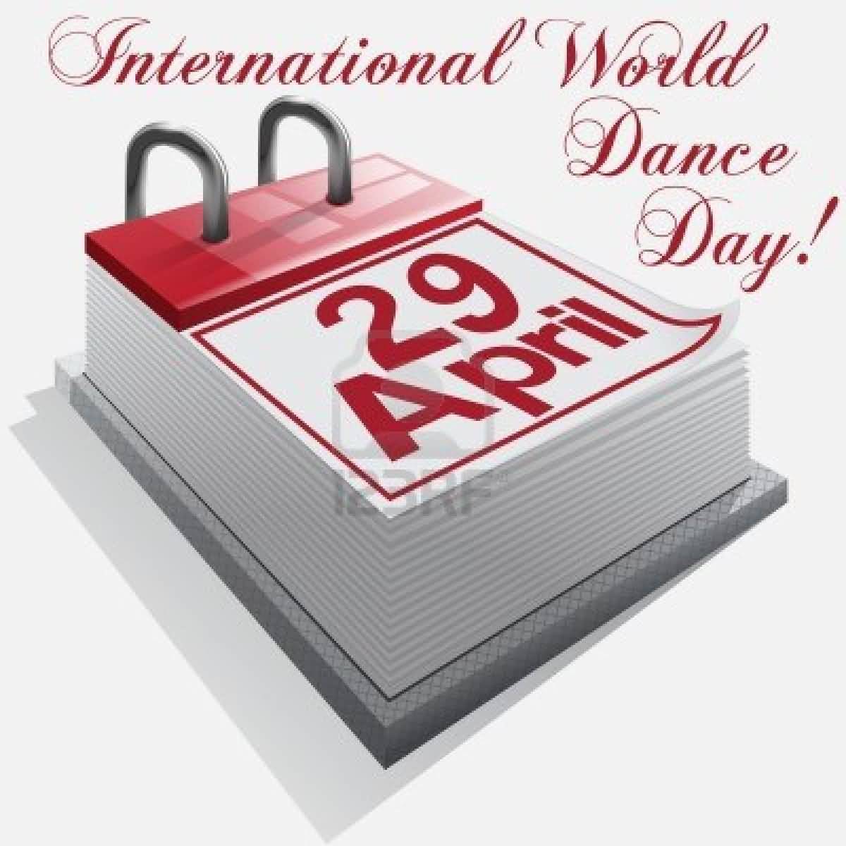 International World Dance Day 29 April Calendar