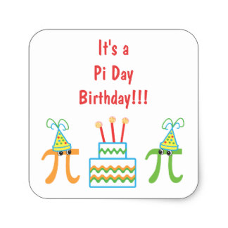 It’s A Pi Day Birthday Card