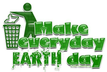 Make Everyday Earth Day Clipart