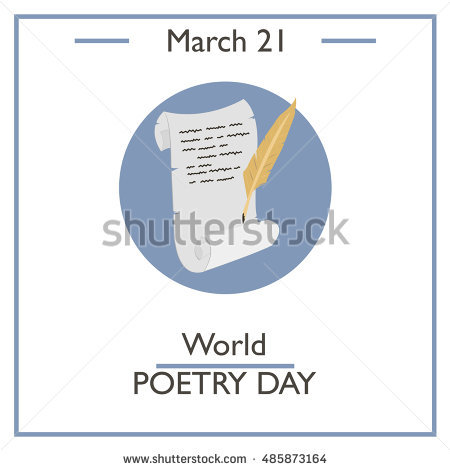 March 21 World Poetry Day Card