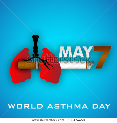 May 7 World Asthma Day Card